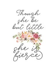 Though She Be But Little Floral | Obraz na stenu