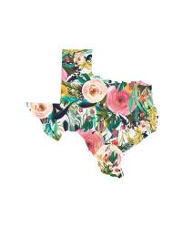 Texas Floral Collage II | Obraz na stenu