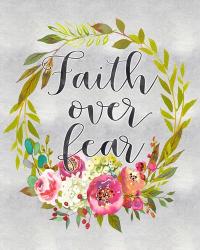 Faith Over Fear | Obraz na stenu