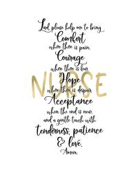 Nurse Prayer | Obraz na stenu
