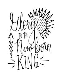 Glory to the Newborn King III | Obraz na stenu