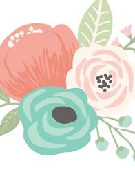 Pastel Floral Bouquet II | Obraz na stenu