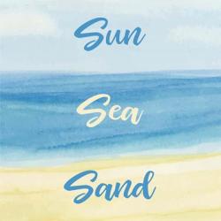 Sun Sea Sad | Obraz na stenu