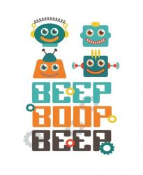 Beep Boop Beep | Obraz na stenu