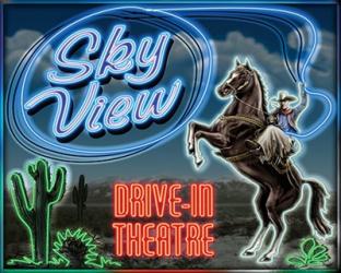 Skyview Drive In II | Obraz na stenu