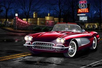 Red Vette 66 | Obraz na stenu