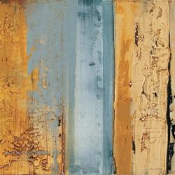 Ochre, Blue Overlay II | Obraz na stenu