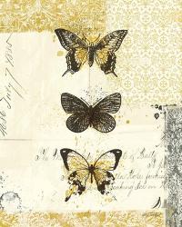 Golden Bees n Butterflies No 2 | Obraz na stenu