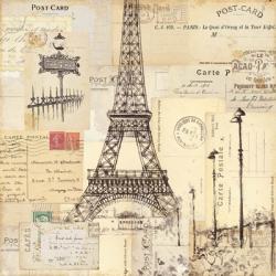 Paris Collage II | Obraz na stenu