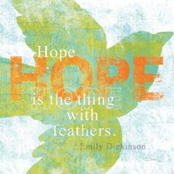 Letterpress Hope | Obraz na stenu