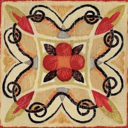 Bohemian Rooster Tile Square I | Obraz na stenu