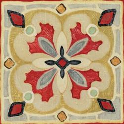 Bohemian Rooster Tile Square III | Obraz na stenu