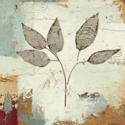 Silver Leaves III | Obraz na stenu
