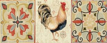 Bohemian Rooster Panel II | Obraz na stenu