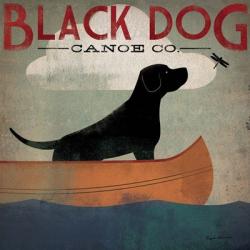 Black Dog Canoe | Obraz na stenu