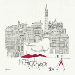 World Cafel IV - Venice Red | Obraz na stenu