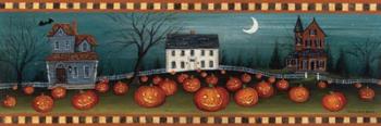 Halloween Eve Crescent Moon | Obraz na stenu