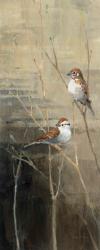 Sparrows at Dusk II | Obraz na stenu