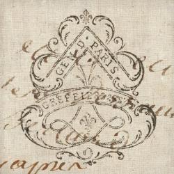 Letter Crest III | Obraz na stenu