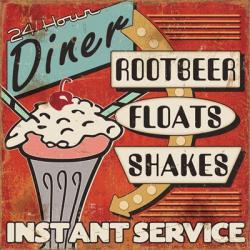 Diners and Drive Ins III | Obraz na stenu
