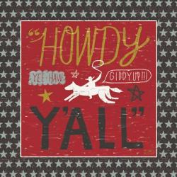 Southern Pride Howdy Yall | Obraz na stenu