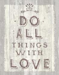 Do All Things Driftwood | Obraz na stenu