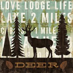 Simple Living Deer | Obraz na stenu