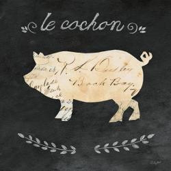 Le Cochon Cameo Sq | Obraz na stenu
