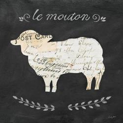 Le Mouton Cameo Sq | Obraz na stenu