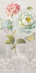 Textile Floral Panel I | Obraz na stenu