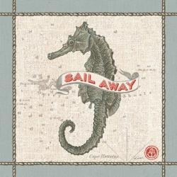 Drift Away Seahorse | Obraz na stenu