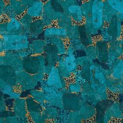 Gilded Stone Turquoise | Obraz na stenu