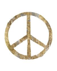 Gilded Hipster Peace | Obraz na stenu