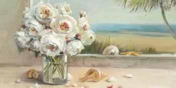 Coastal Roses Crop | Obraz na stenu
