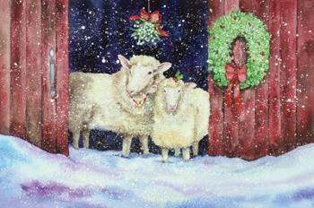 Christmas Sheep | Obraz na stenu