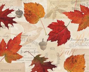 Fall in Love - Autumn Leaves | Obraz na stenu