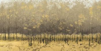 Golden Trees III Taupe | Obraz na stenu