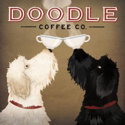 Doodle Coffee Double IV | Obraz na stenu