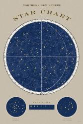 Northern Star Chart | Obraz na stenu