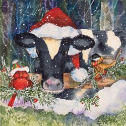 Winter Cow | Obraz na stenu