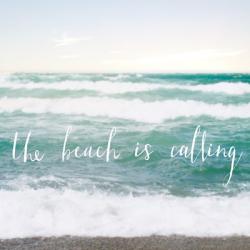 The Beach is Calling | Obraz na stenu