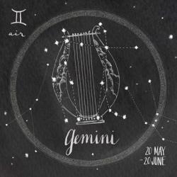 Night Sky Gemini | Obraz na stenu