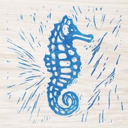 Sea Creature Seahorse Blue | Obraz na stenu