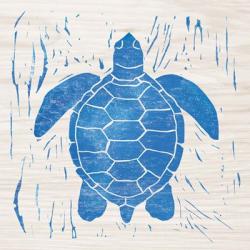 Sea Creature Turtle Blue | Obraz na stenu
