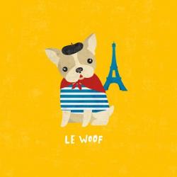 Good Dogs French Bulldog Bright | Obraz na stenu