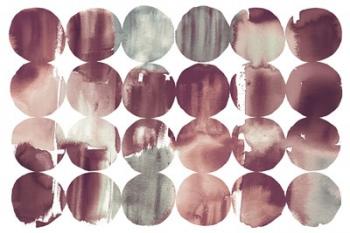 Spring Dots Plum | Obraz na stenu