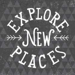 Mod Triangles Explore New Places | Obraz na stenu