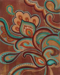 Bohemian Paisley I Turquoise | Obraz na stenu
