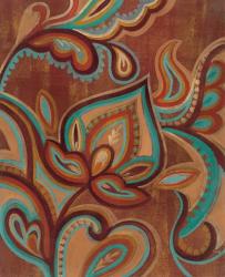 Bohemian Paisley II Turquoise | Obraz na stenu