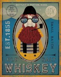 Fisherman IV Old Salt Whiskey | Obraz na stenu